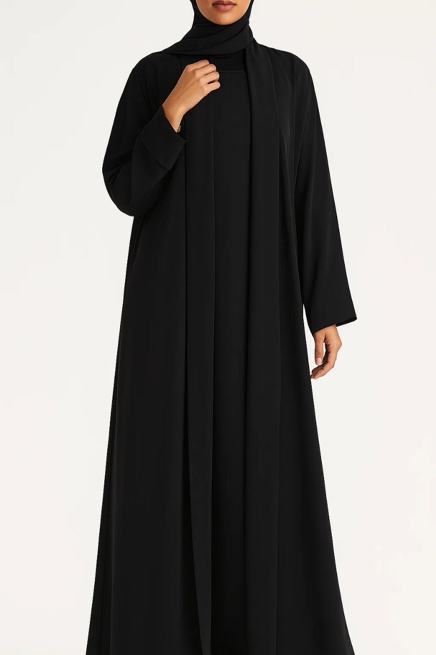 Black Mira Abaya