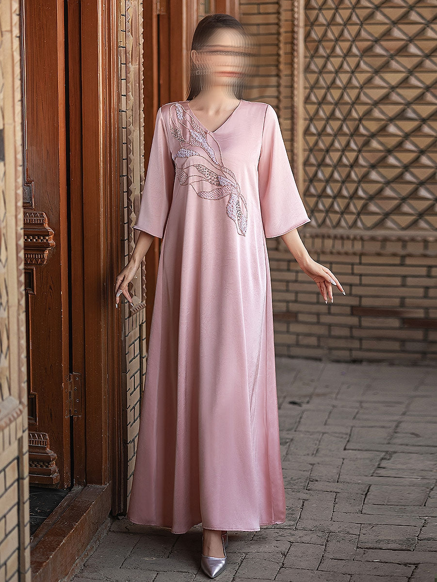 BA5194 Pink Magnolia Dress