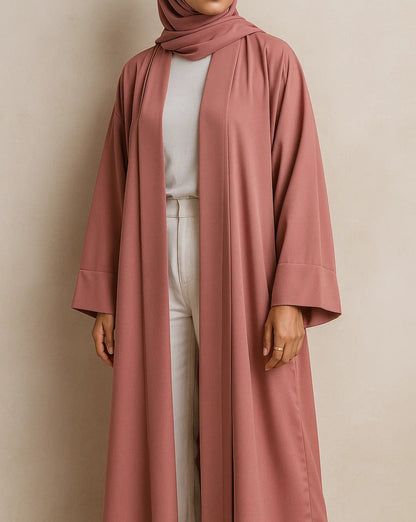Pink Yara Abaya