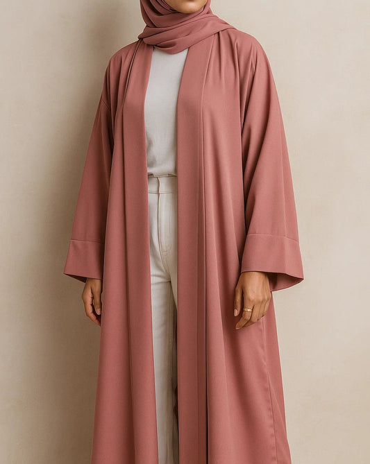 Pink yara abaya
