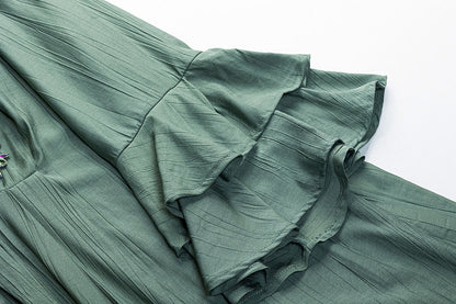 BA5030 Green Olivine Dress