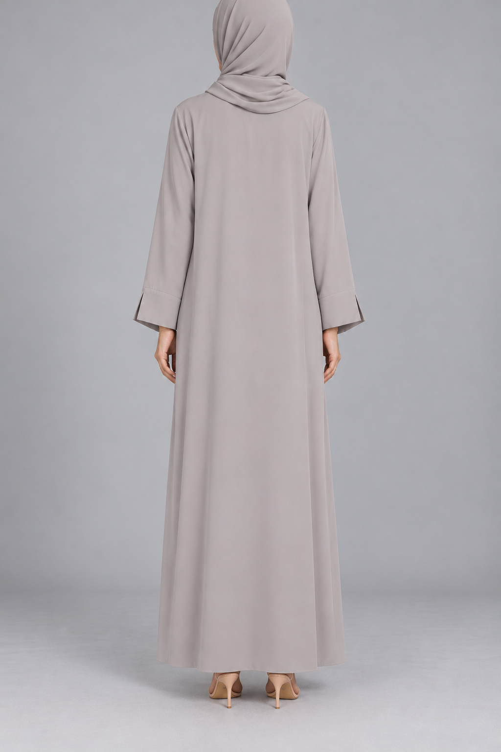Grey Essential Abaya