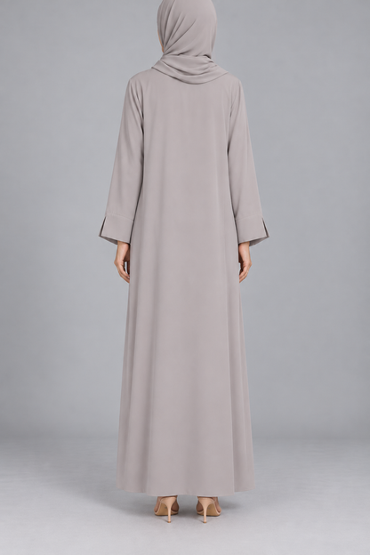 Grey Essential Abaya