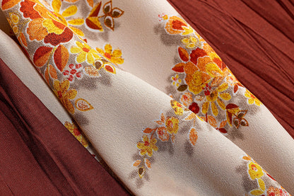 BA5015 Orange Marigold Dress