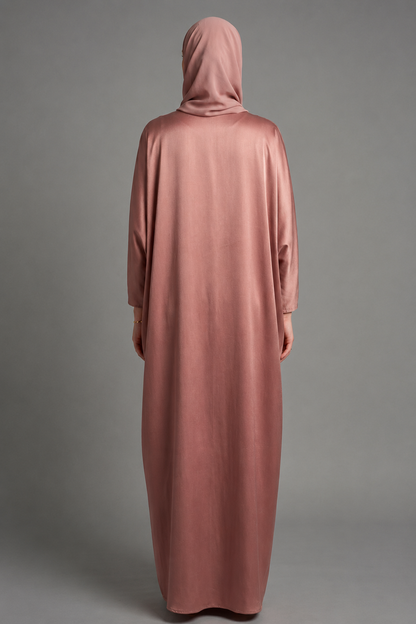 Dusty Rose Ameera Abaya