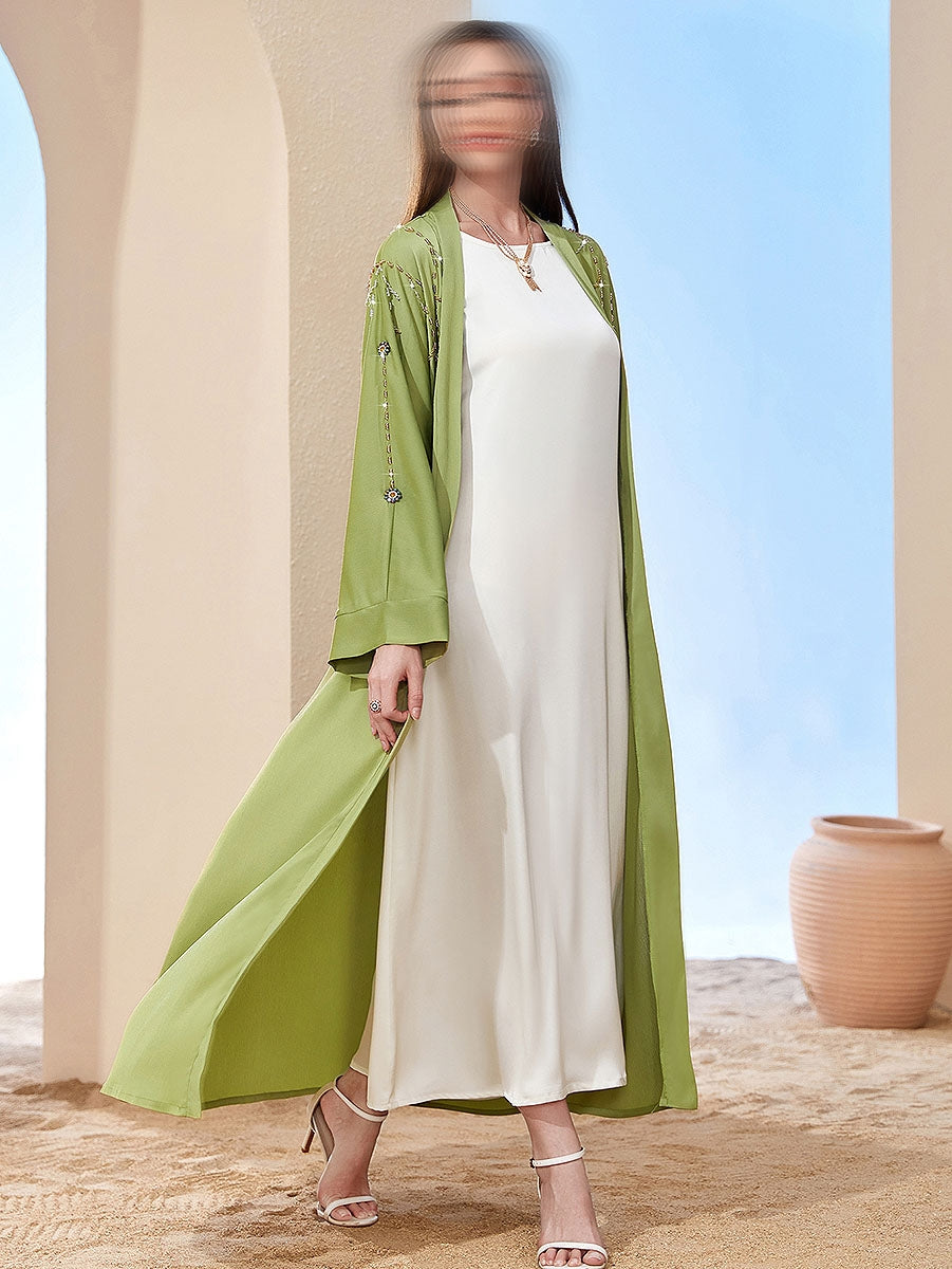 BA503 Green Elysian Abaya