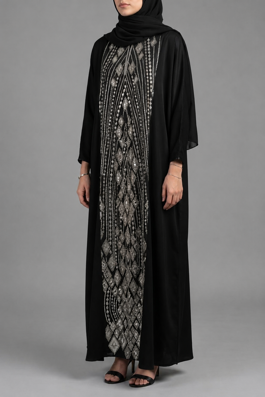Black Ameera Abaya