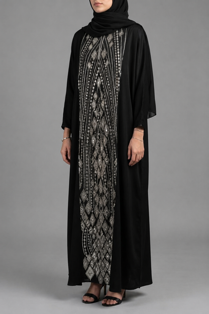 Black Ameera Abaya