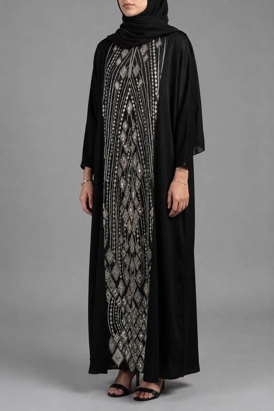 Black Ameera Abaya