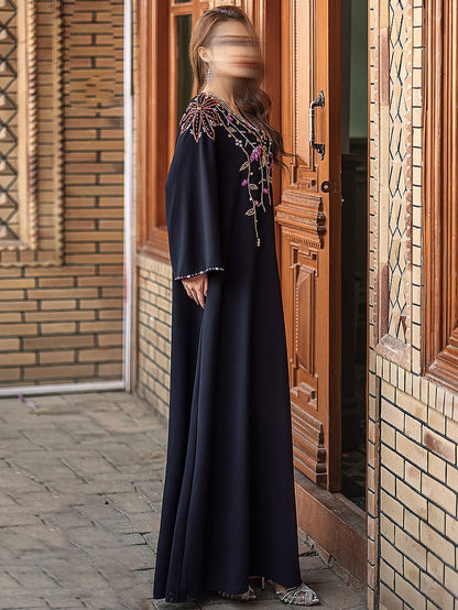 BA5219 Black Bornite Dress