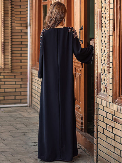 BA5219 Black Bornite Dress