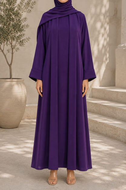 Purple Yara Abaya