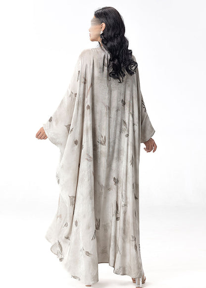 BA5006 Gray Aura Kaftan