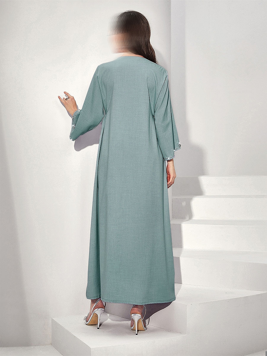 BA502 Blue Astrid Dress
