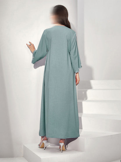 BA502 Blue Astrid Dress