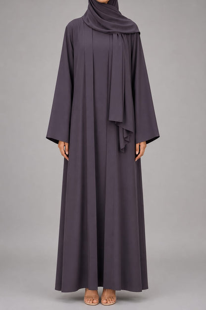 Dark Brown Mira Abaya