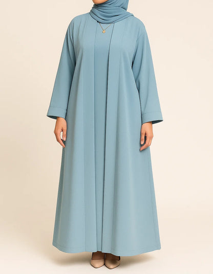 Ice Blue Yara Abaya