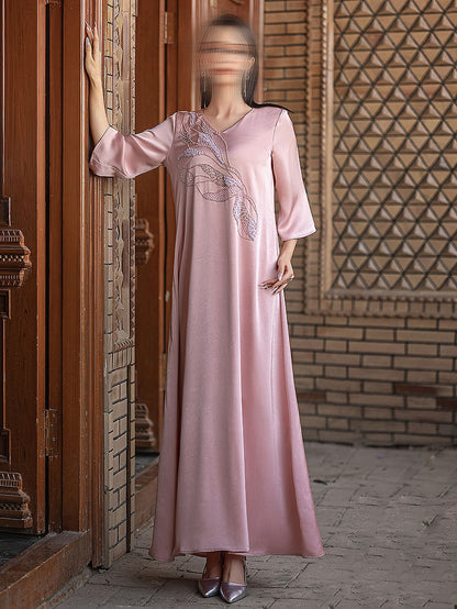 BA5194 Pink Magnolia Dress