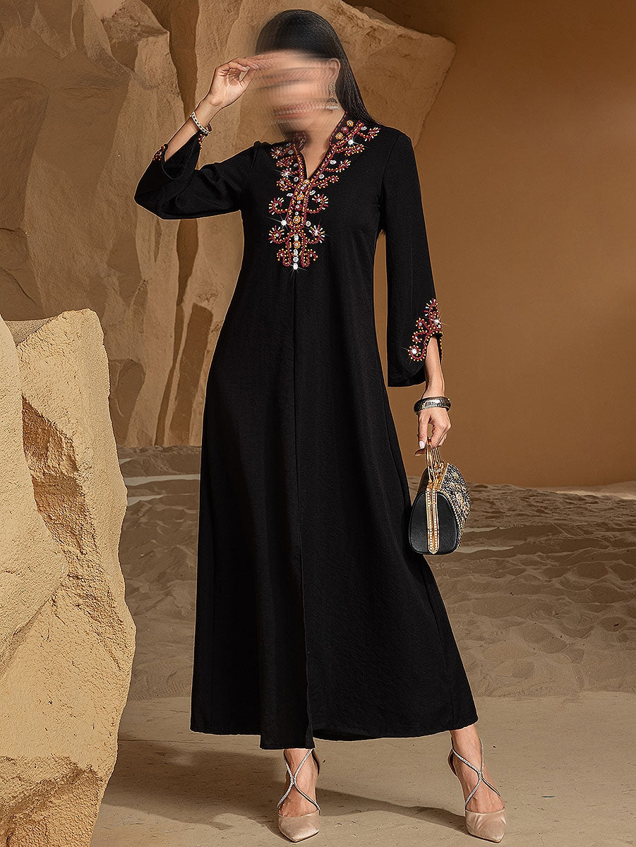 BA5004 Black Tourmaline Jalabiya