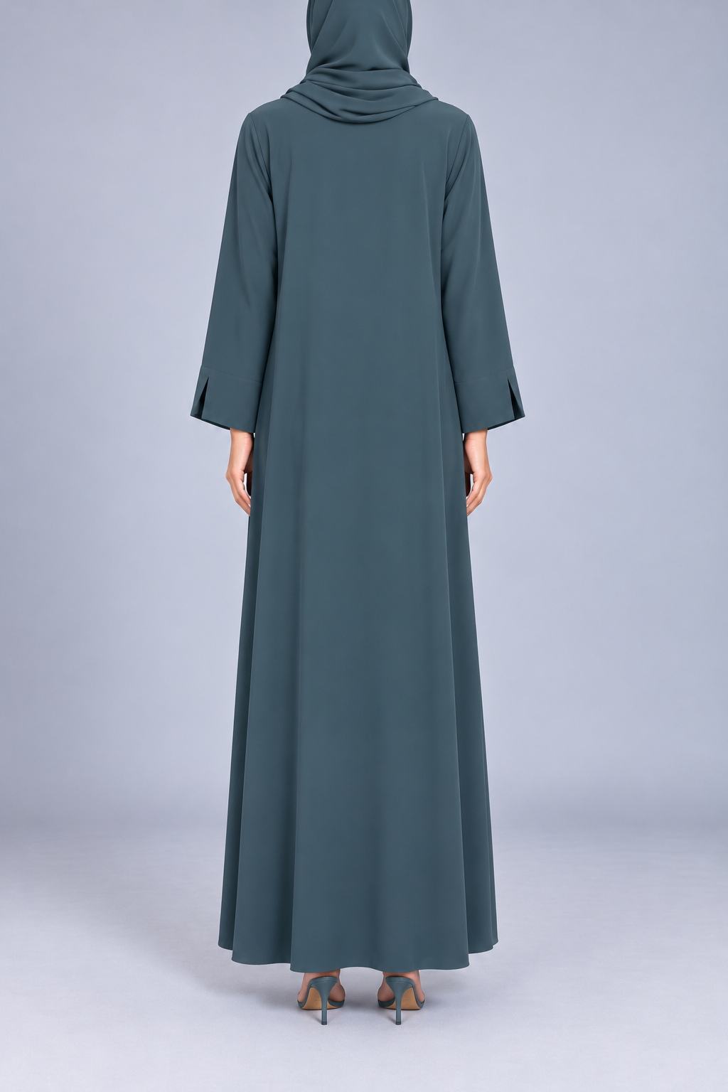 Dusty Teal Essential Abaya