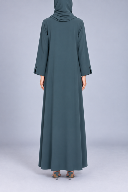 Dusty Teal Essential Abaya