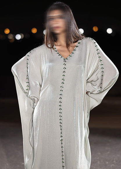 BA5224 Light Green Astral Kaftan