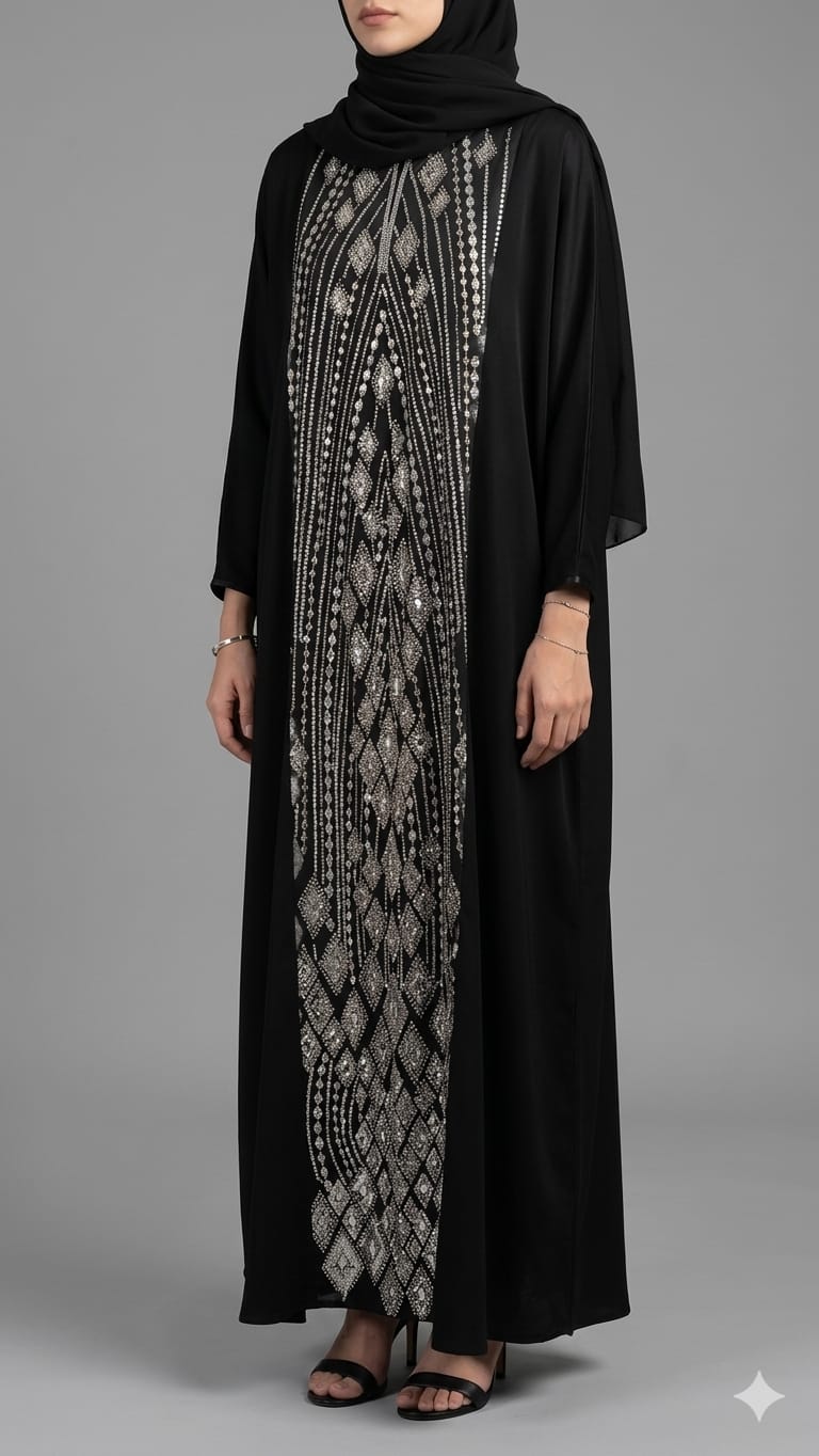Black Ameera Abaya