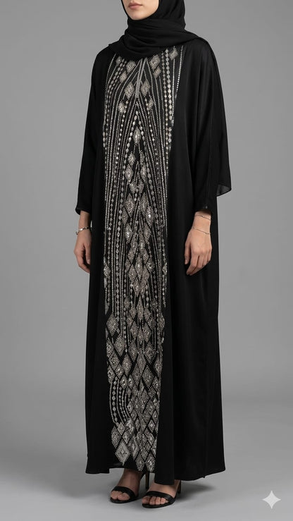 Black Ameera Abaya