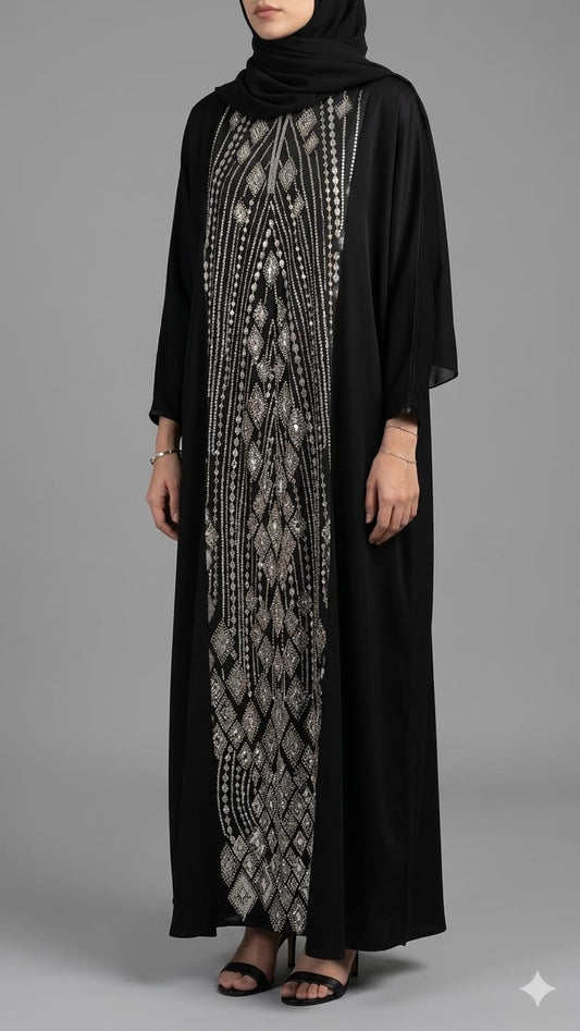 Black Ameera Abaya