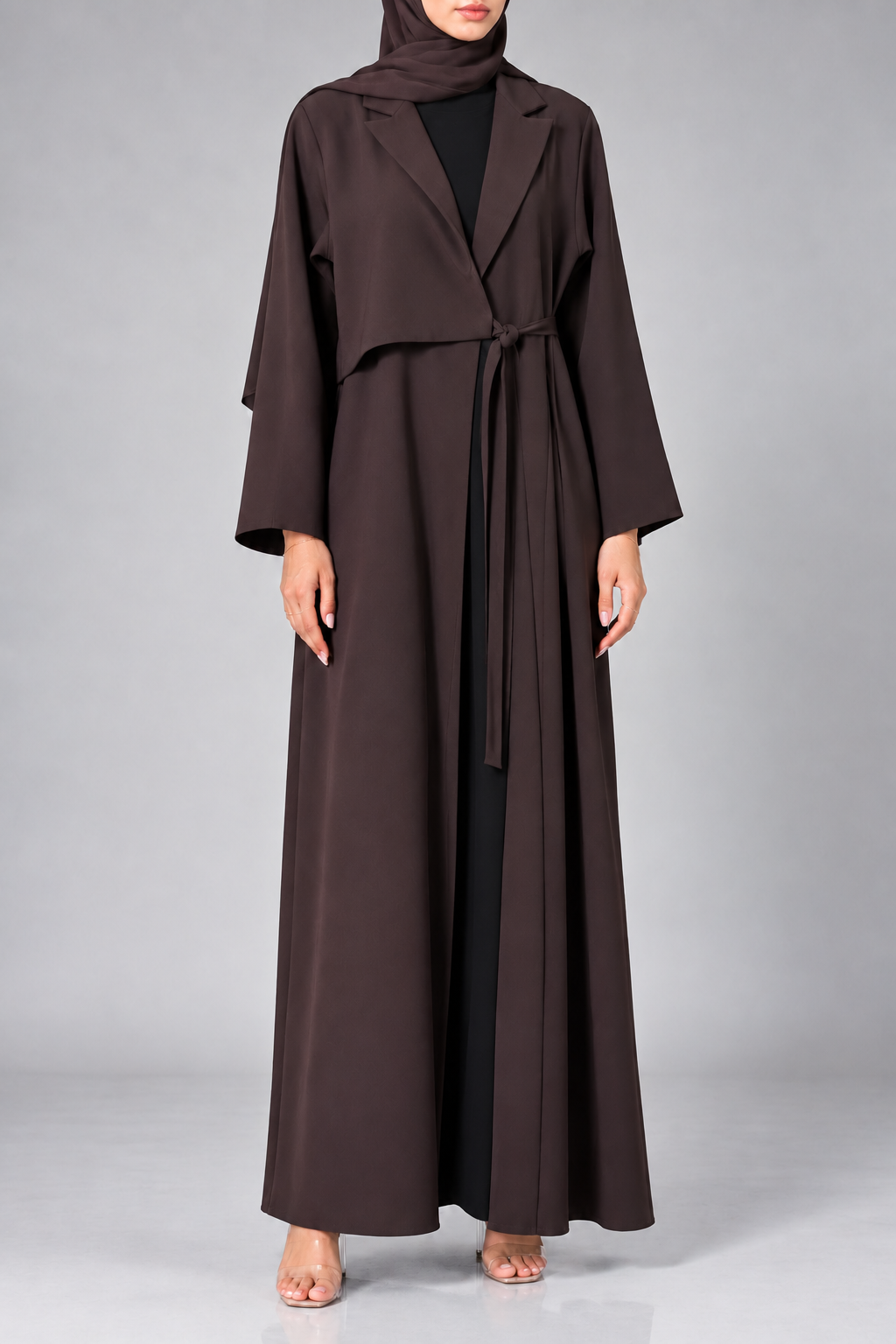 Brown Coat Abaya