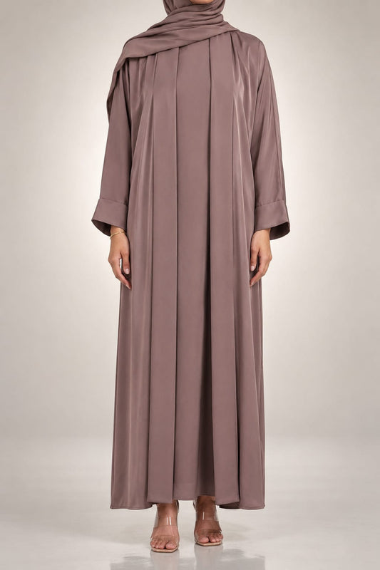 Beige Yara Abaya