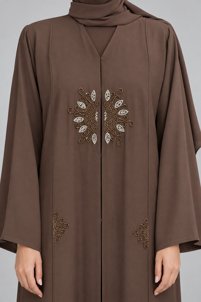 Brown Soraya Abaya E13S