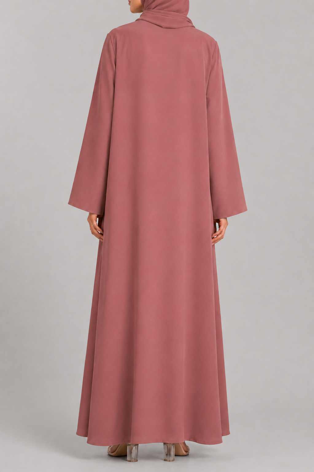 Pink Wave Abaya