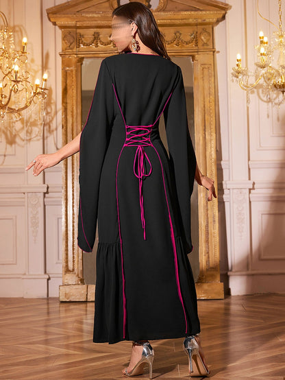 BA4141 Black Vampira Dress
