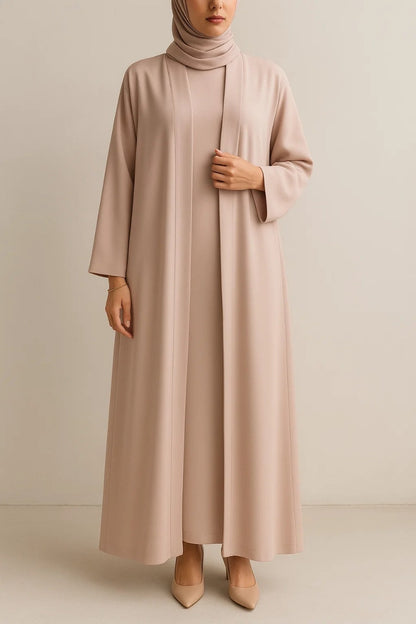 Beige Mira Abaya