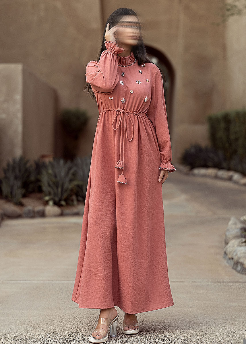 BA6004 Pink Pulchritudinous Dress