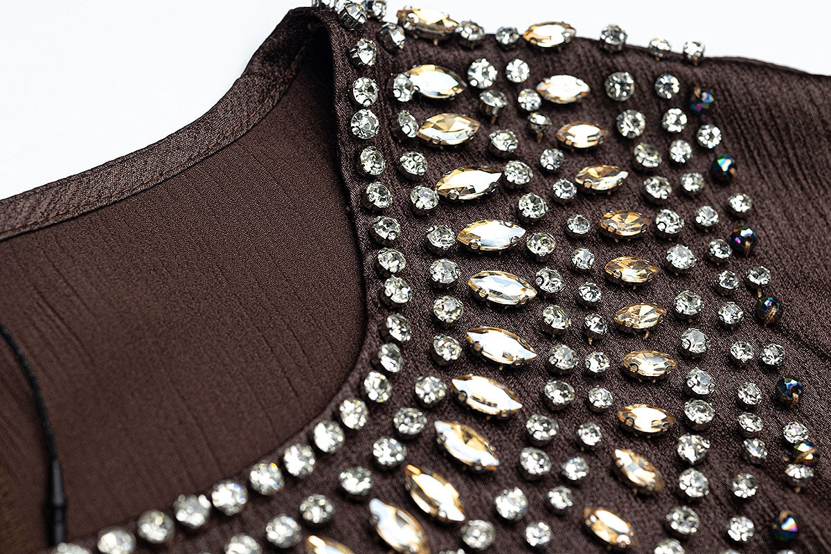 BA6033 Brown Mystique Dress