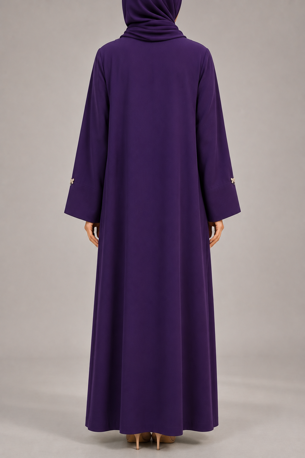 Purple Aura Abaya