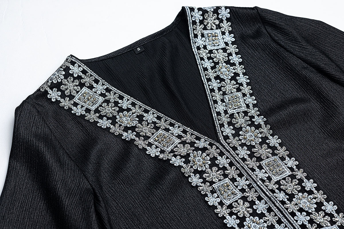 BA5225 Black Orion Jalabiya