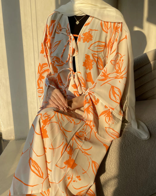 Coral Kimono & Sheila