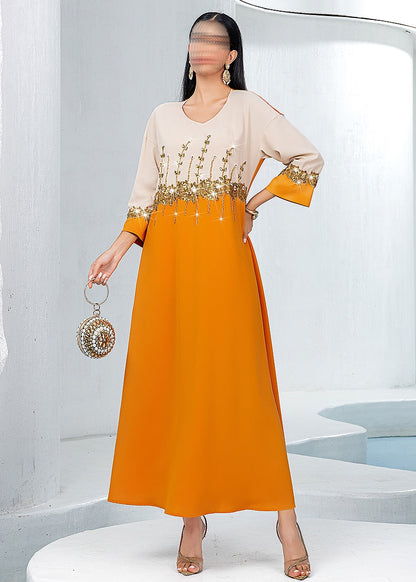 BA5138 Orange Dawn Dress