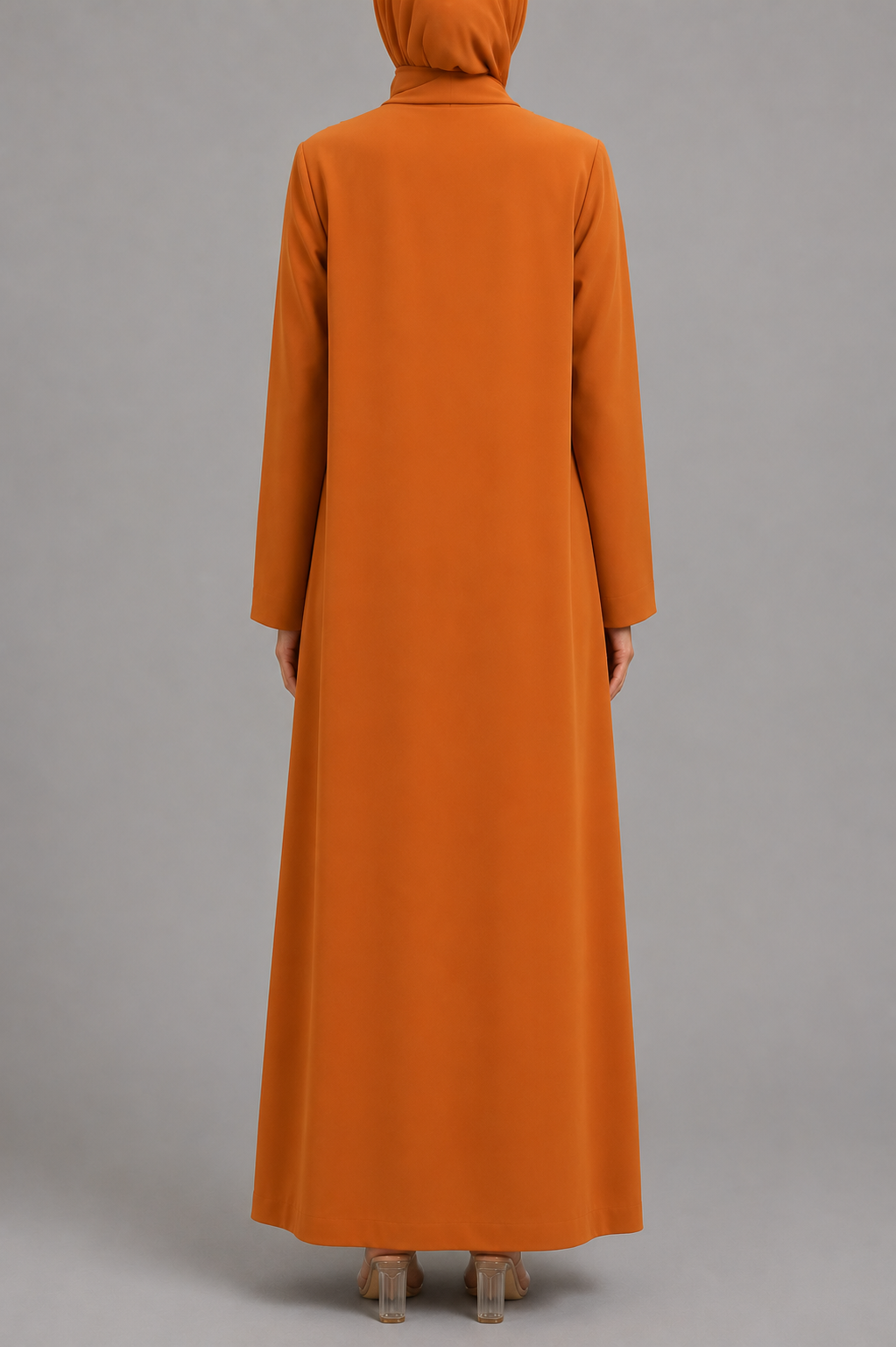 Orange Mira Abaya