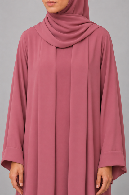 Pink Yara Abaya