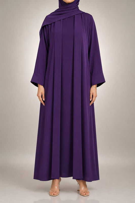 Purple Yara Abaya