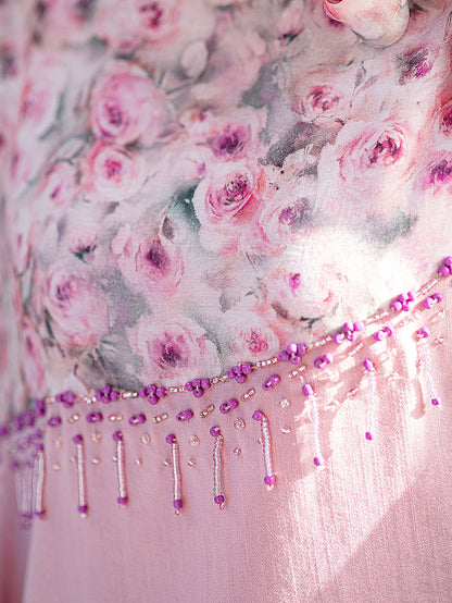 BA5139 Pink Limerence Kaftan