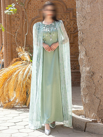 BA5189 Green Fulgent Dress