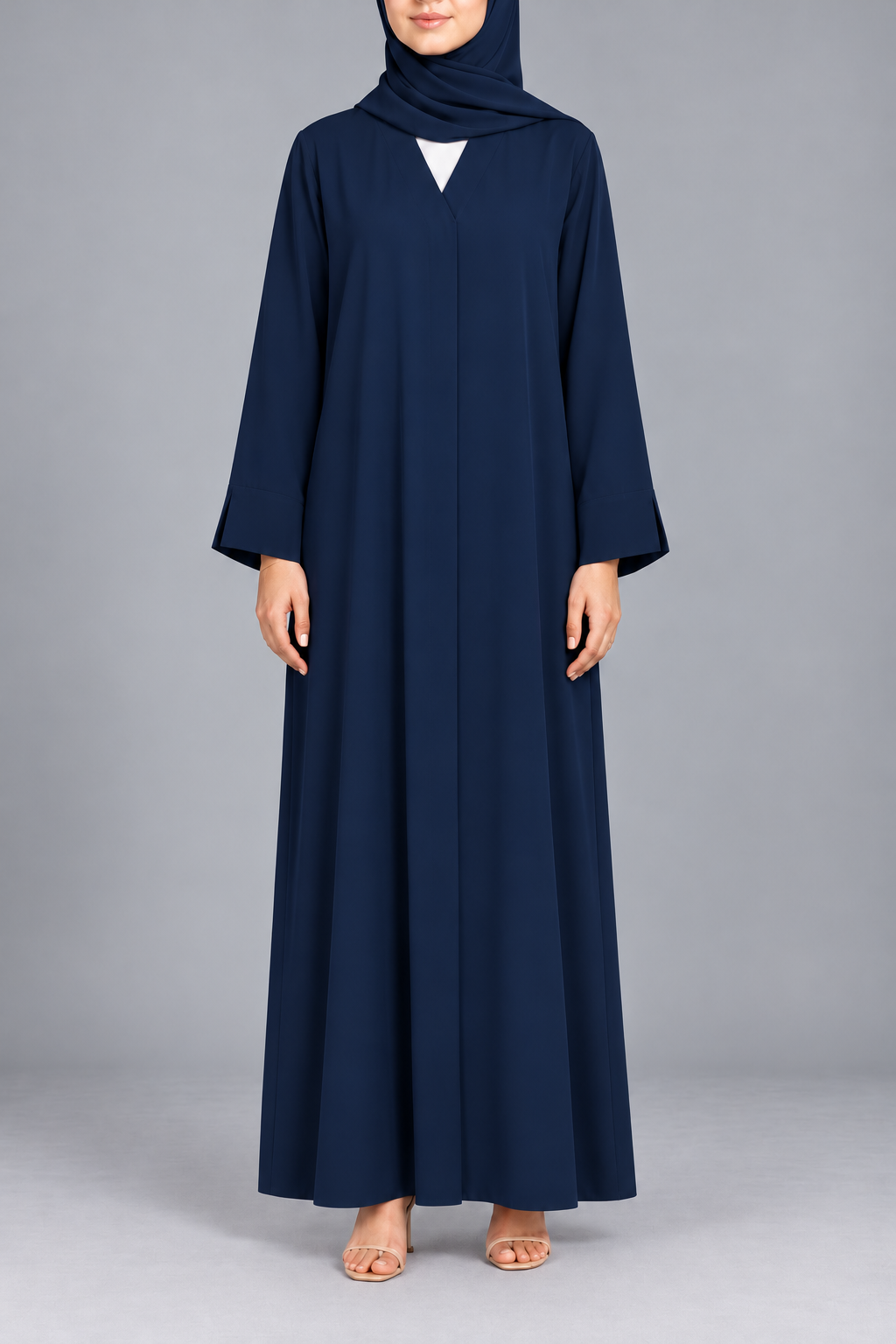 Navy Blue Essential Abaya