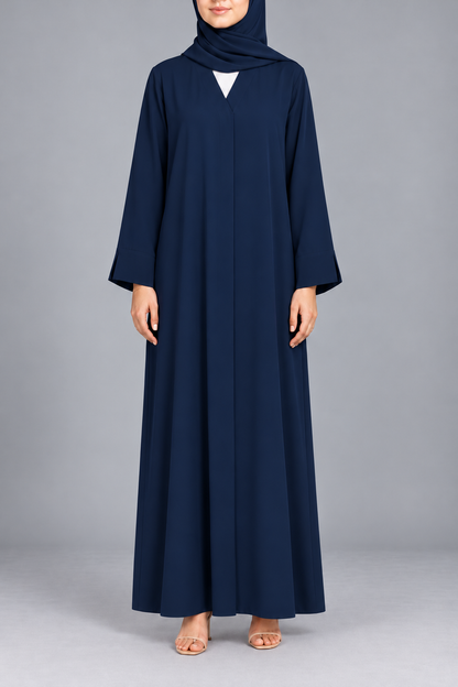 Navy Blue Essential Abaya