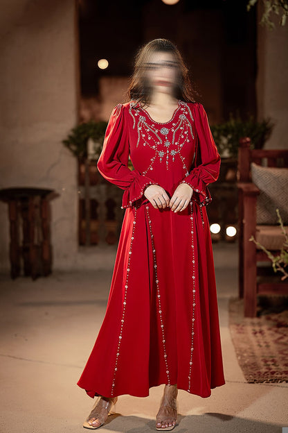 BA5223 Red Vanadinite Dress