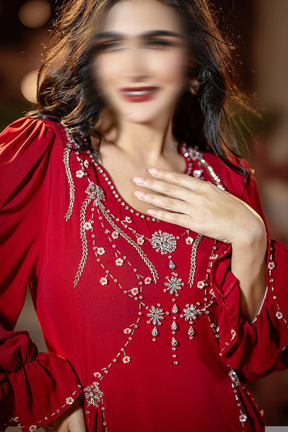 BA5223 Red Vanadinite Dress